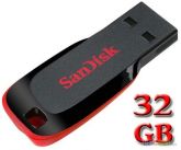 SanDisk 32GB 32 G Cruzer Blade USB 2.0